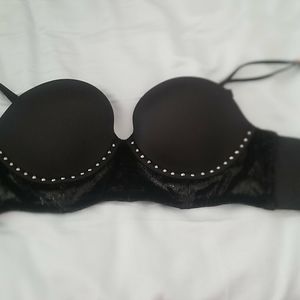 Victoria's secret velvet rhinestone bra